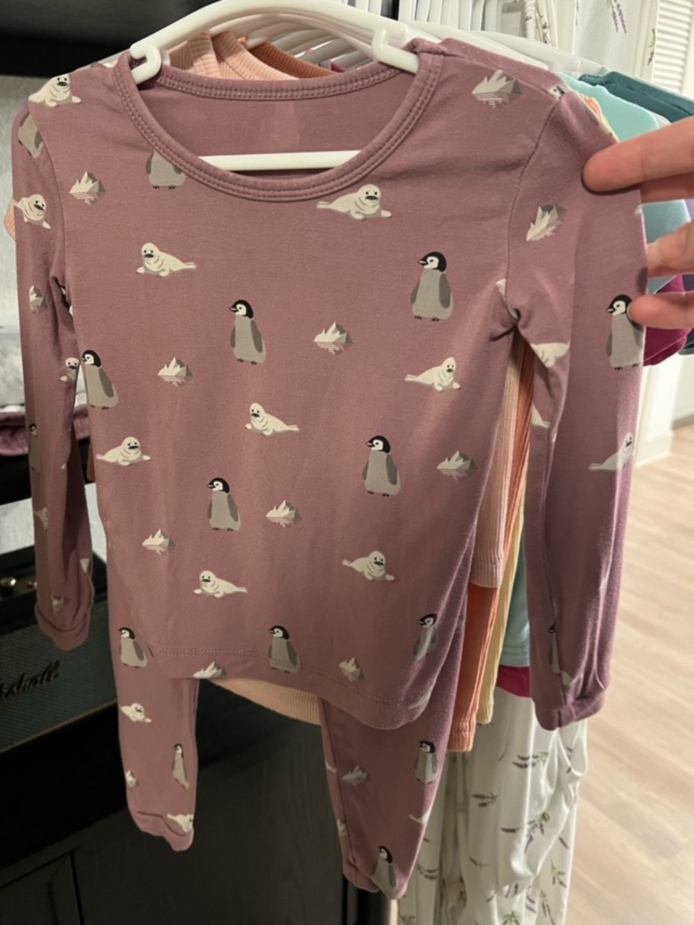 Kyte baby Mulberry Penguin - Long sleeve pajama 3T